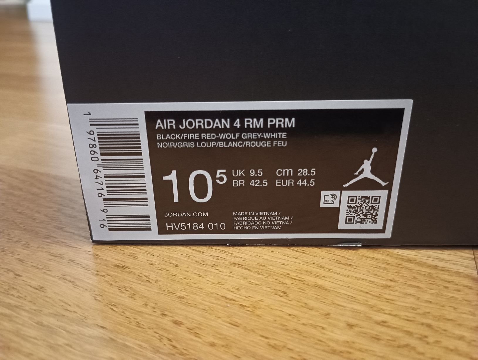 Jordan Herrenschuhe: Neue AIR JORDAN 4 RM PRM Gr. 44.5 – Neu und originalverpackt aus Densbüren von H-76 7