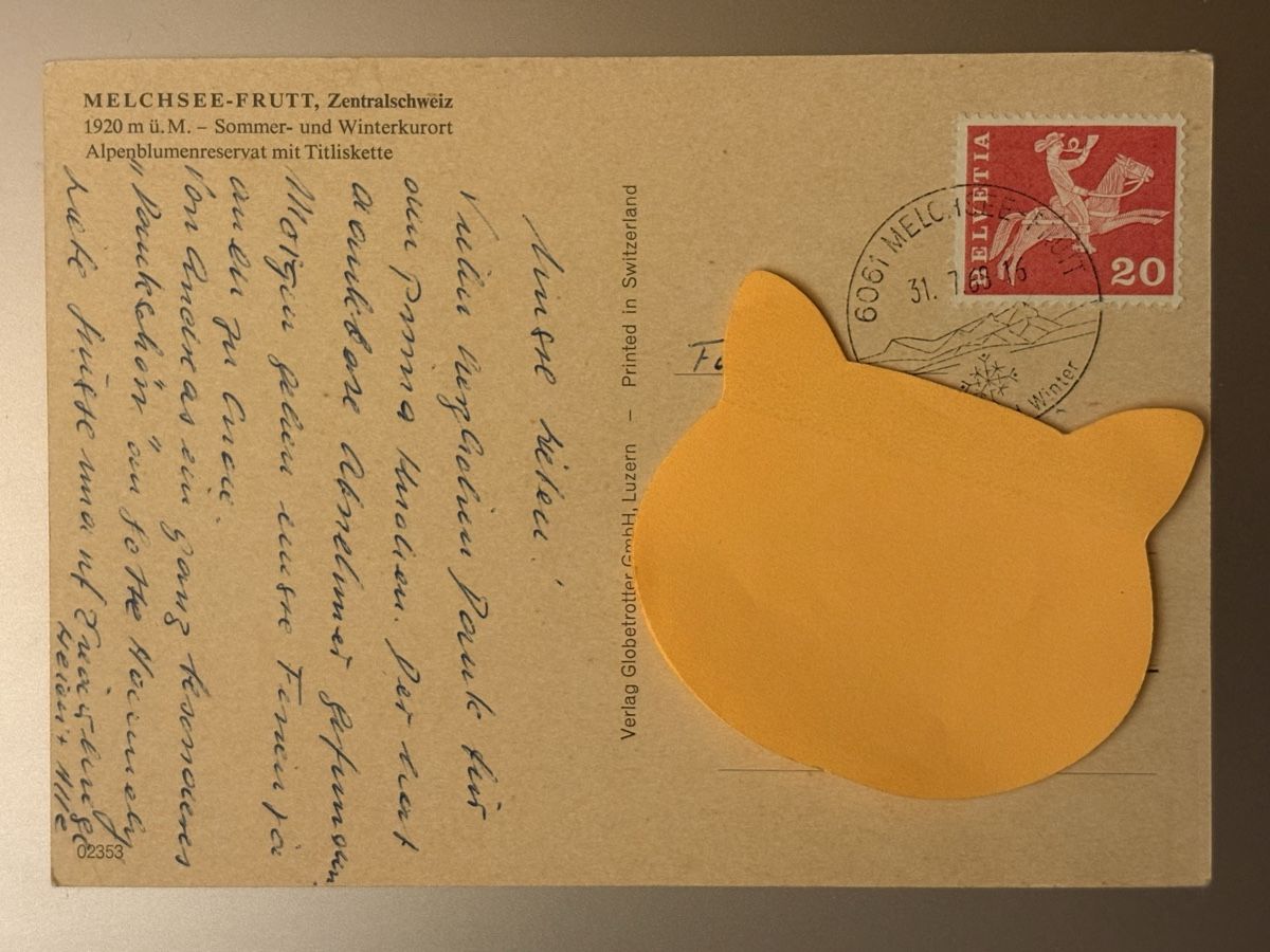 Cartoline postali: AK von Melchsee Frutt – Usato da Rümlang venduto da Kartenpost1 1