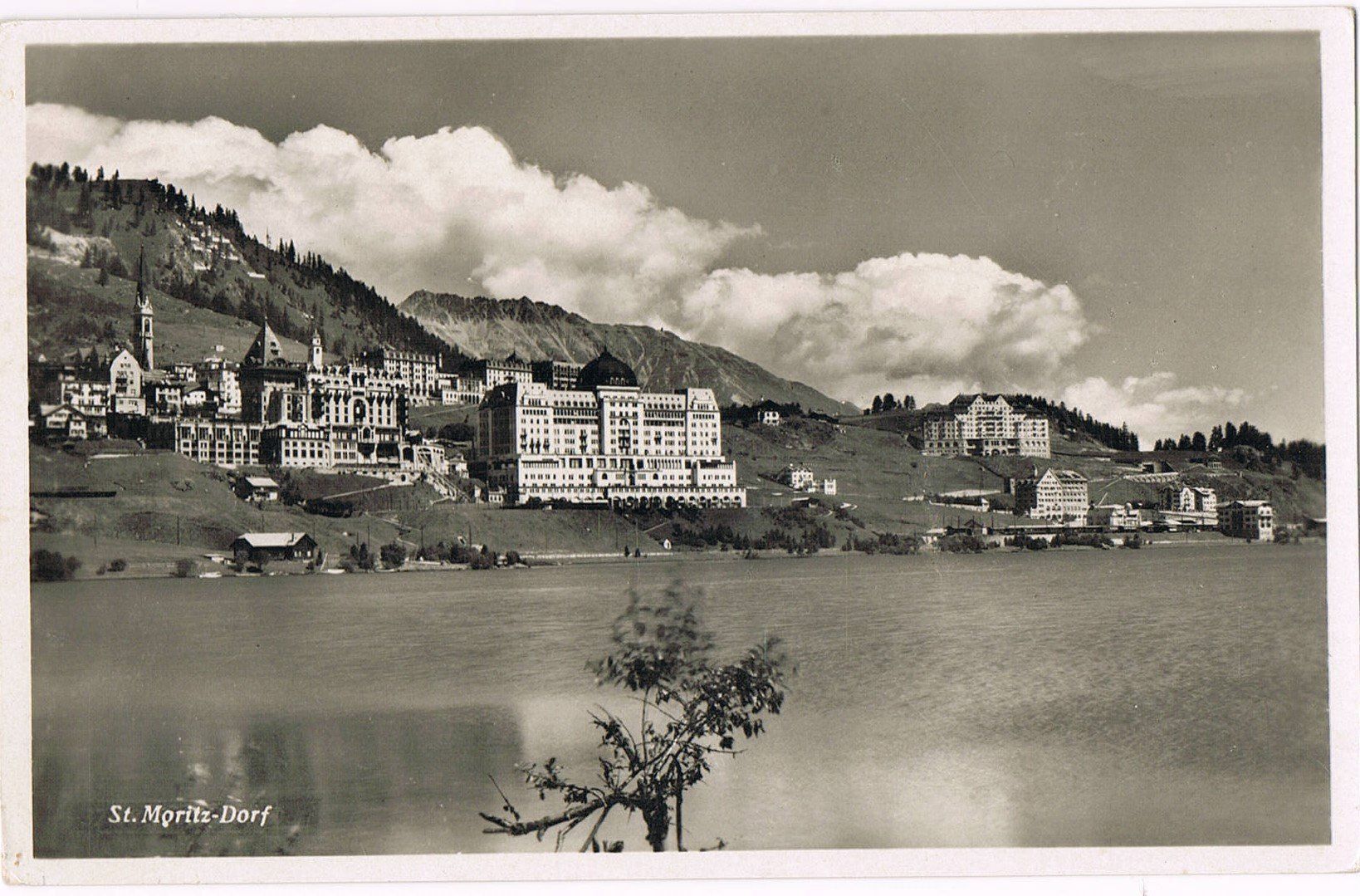Cartoline postali: St. Moritz-Dorf – Usato da Buchs AG venduto da Baerfisch