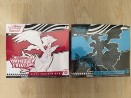 Pokemon Black Bolt White Flare ETB Englisch Top zustand