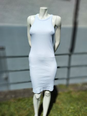 Damen Rock lang, weiss, Grösse S