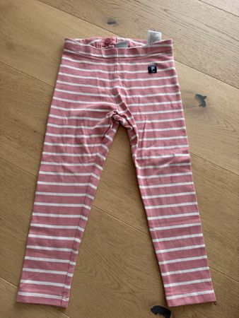 Polarn O. Pyret Leggings gestreift rosa Grösse 104