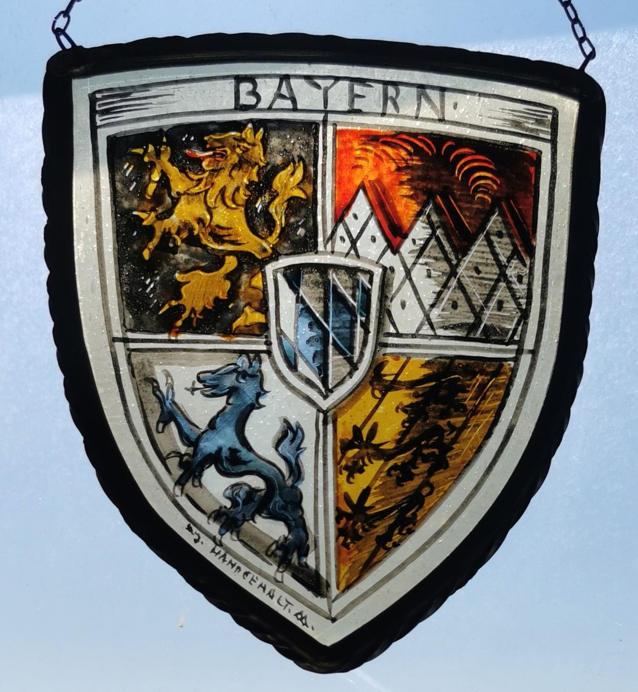 Altro in Antiquarato & Arte: Wappenscheibe BAYERN – Usato da Wettingen venduto da Biitel