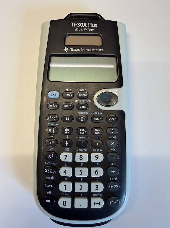 Calcolatrici tascabili: Texas Instruments Taschenrechner TI 30X Plus MultiView – Usato da Erlinsbach SO venduto da zwiesele 2