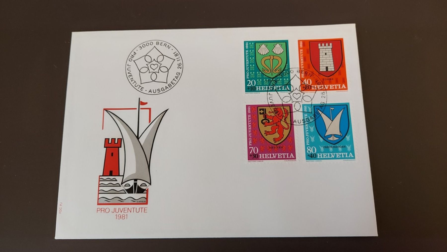 Tous les timbres: Ersttagsbrief (FDC) – Neuf (Voir description) à Wettingen par Egro2