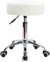 Rollhocker Höhenverstellbar 51–67 cm Drehstuhl Büro