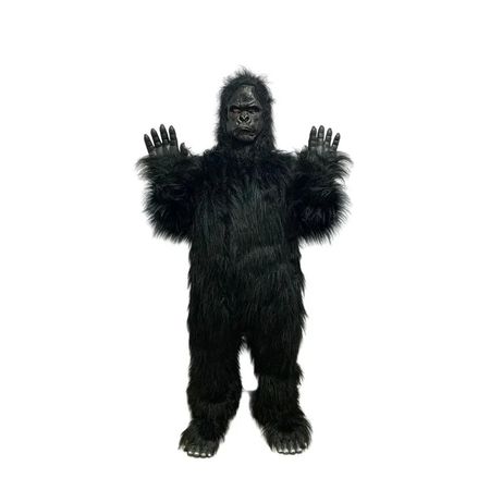 Gorilla-Kostüm komplett – nur einmal getragen – 180–185 cm