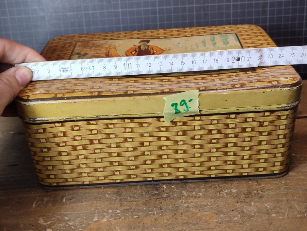 Barattoli: Wunderschöne alte Blechdose WIDMER CIGARRENFABRIK HASLE b.B. – Usato da Gelterkinden venduto da MYSTOREFORYOU4460 2