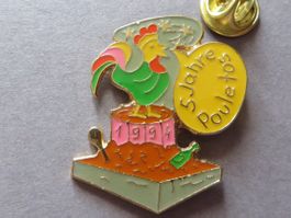 PIN 5 JAHRE POULETOS 1994, GÜGGEL HAHN