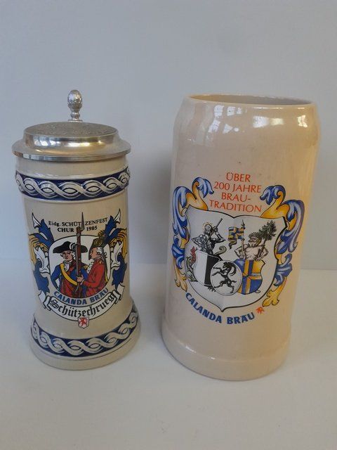 Bicchieri: Bier Brauerei Calanda Chur – Usato da St.Gallen venduto da Stocken64 1