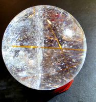 Gold-Kupferrutil Kugel D 30mm 36g