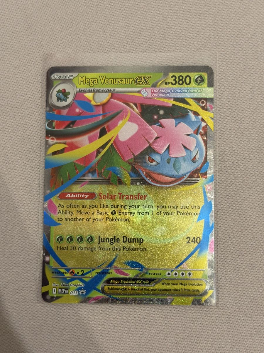 Pokémon Carte collezionabili: Pokémon Mega Venusaur ex -013 Mega Evolution Promo – Nuovo (secondo la descrizione) da St. Gallen venduto da Xbylucas