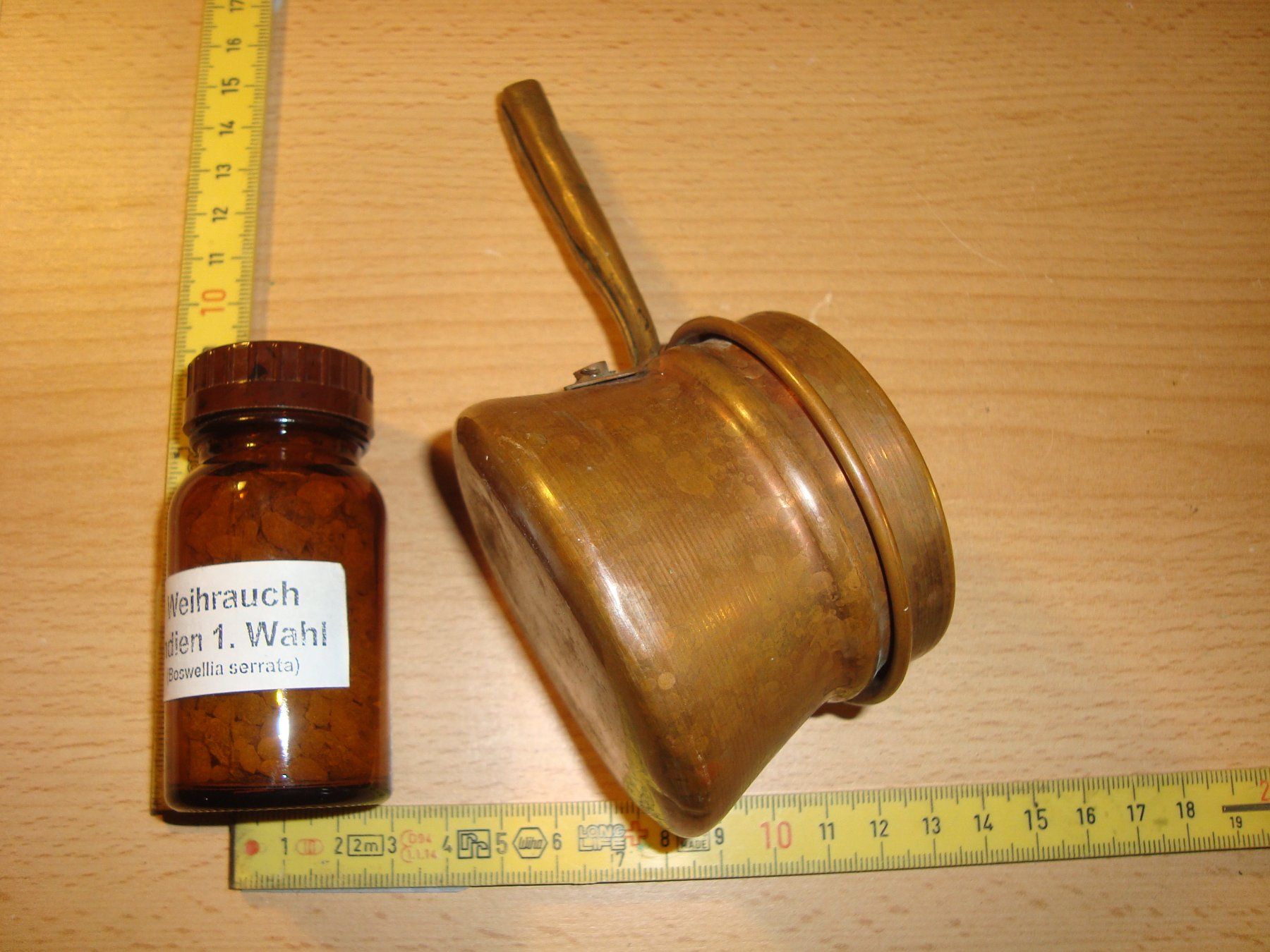 Tutte le decorazioni: Antikes Räuchergefäss mit Weihrauch – Usato da Vordemwald venduto da tinumesser 5