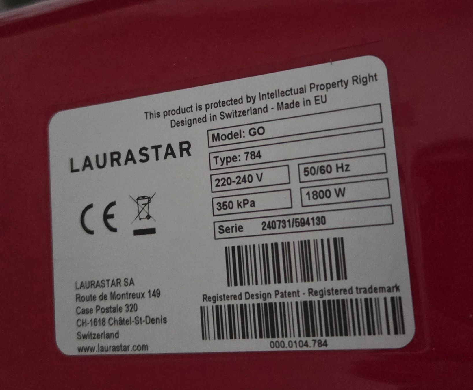 Laurastar Bügelbretter: Laurastar Go – Gebraucht aus Venthône von oli_mwk6 4