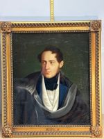 Gemälde Biedermeier  "Henri Félix Emmanuel Philippot" 1836