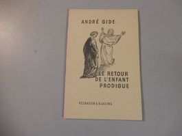 André Gide, Le retour de l'enfant prodigue, Rarität!