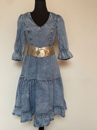 Boho Jeanskleid