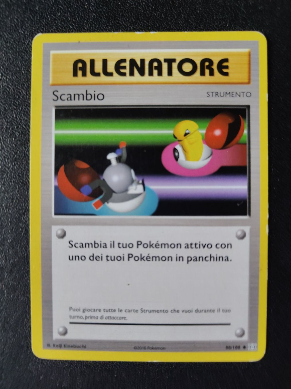 Pokémon Cartes à collectionner: Scambio 88/108 Trainer Pokémon Evolutions 2016 IT ab 1.- – D'occasion à Mezzovico par finsteraar
