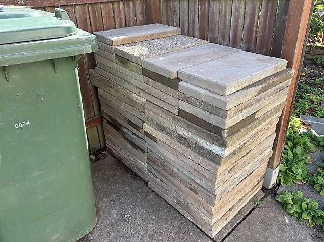 Bodenbeläge: Gartenplatten  – Gebraucht aus Burgdorf von nons