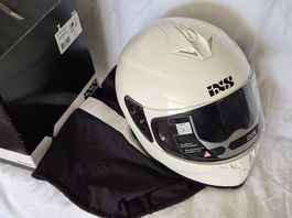 Motorradhelm Integralhelm iXS neu - Grösse L Weiss