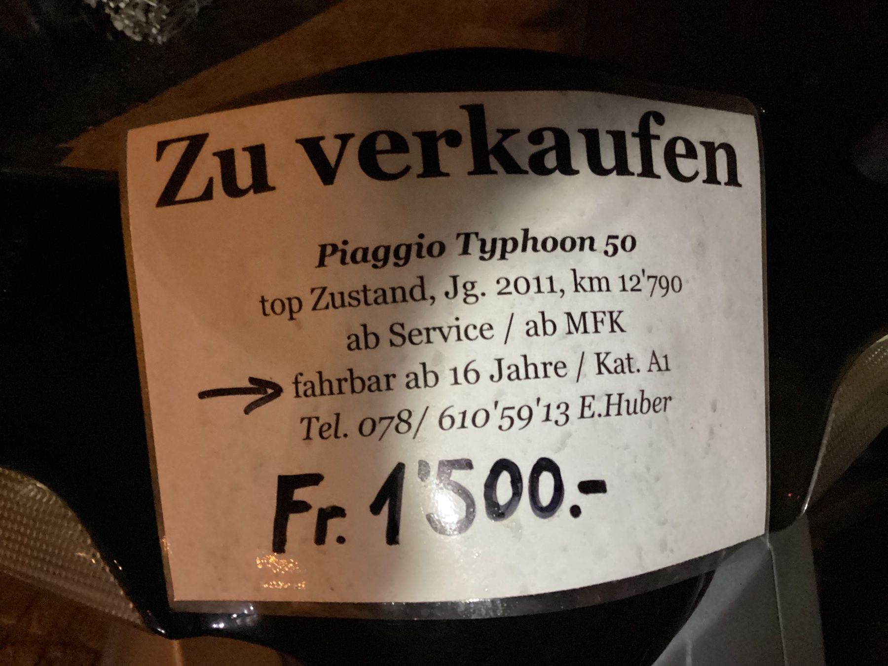 Piaggio Scooter: Piaggio Typhoon 50 – Usato da Baar venduto da mau010 2