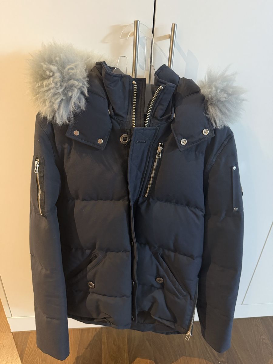 Giacche: Daunenjacke Moose Knuckles blau – Nuovo (secondo la descrizione) da Chur venduto da Mia.28