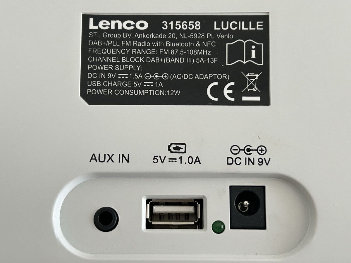 Lenco Radio: Lenco DAB+ / FM Radio mit Bluetooth – Usato da Frauenfeld venduto da berk39 5