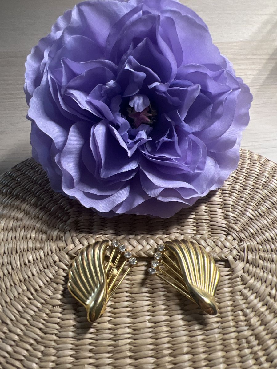 Orecchini pendenti & Orecchini a lobo: Schöne Ohrclips  – Usato da Seon venduto da Sunny-Schmuck78
