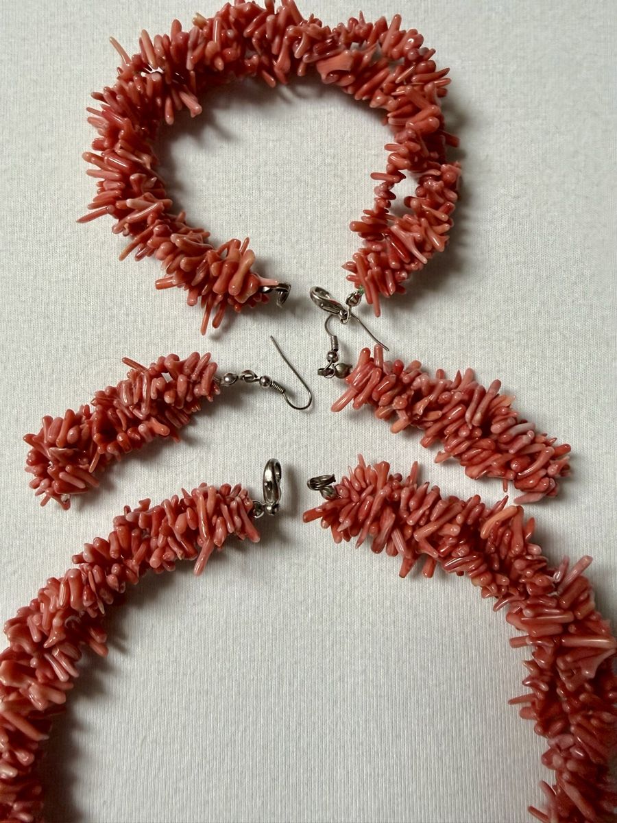 Catenine: Korallen Schmuck-Set (echt) – Nuovo (secondo la descrizione) da Buchs ZH venduto da KittyInStyle 1