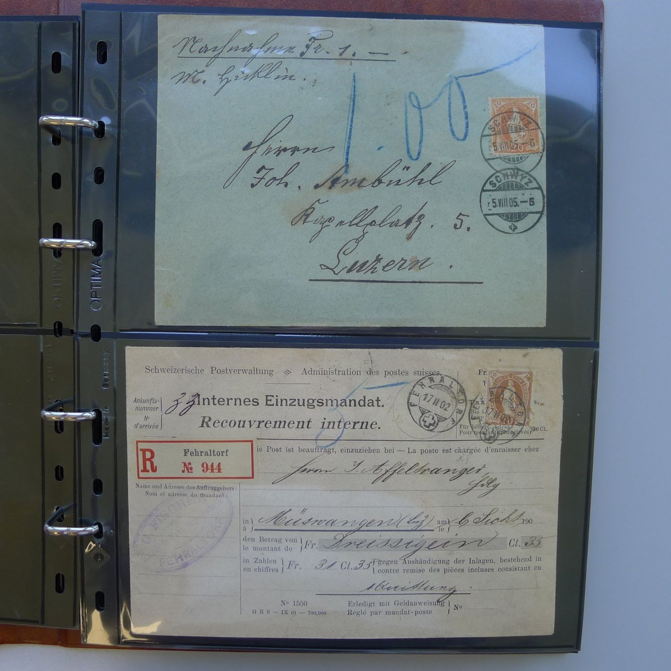 Tutti i francobolli: 1884-1908, 71 Briefe "Stehende Helvetia", gute Fundgrube! – Usato da Sursee venduto da Luzernerraute 6