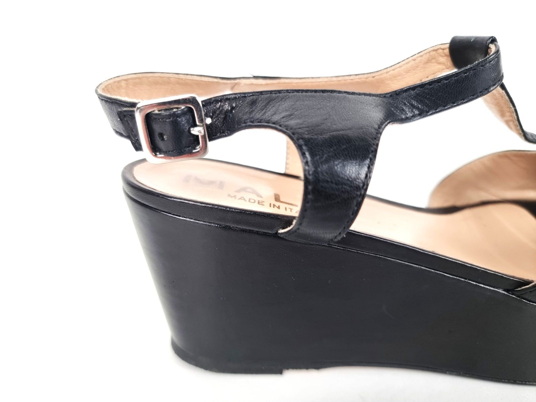 Scarpe da donna: Schwarze Plateau-Sandaletten – Usato da Urtenen-Schönbühl venduto da Restwert_Schoenbuehl 3