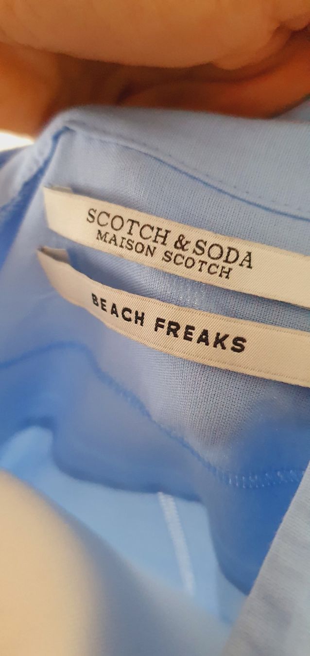 Camicette: Bluse Scotch&Soda Grösse 34 hellblau, Baumwolle – Nuovo (secondo la descrizione) da Stansstad venduto da InStyle8 2