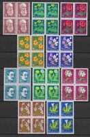 1959-1960: Proju 2 Viererblocks Serie Nr.J178-182/183-187 **