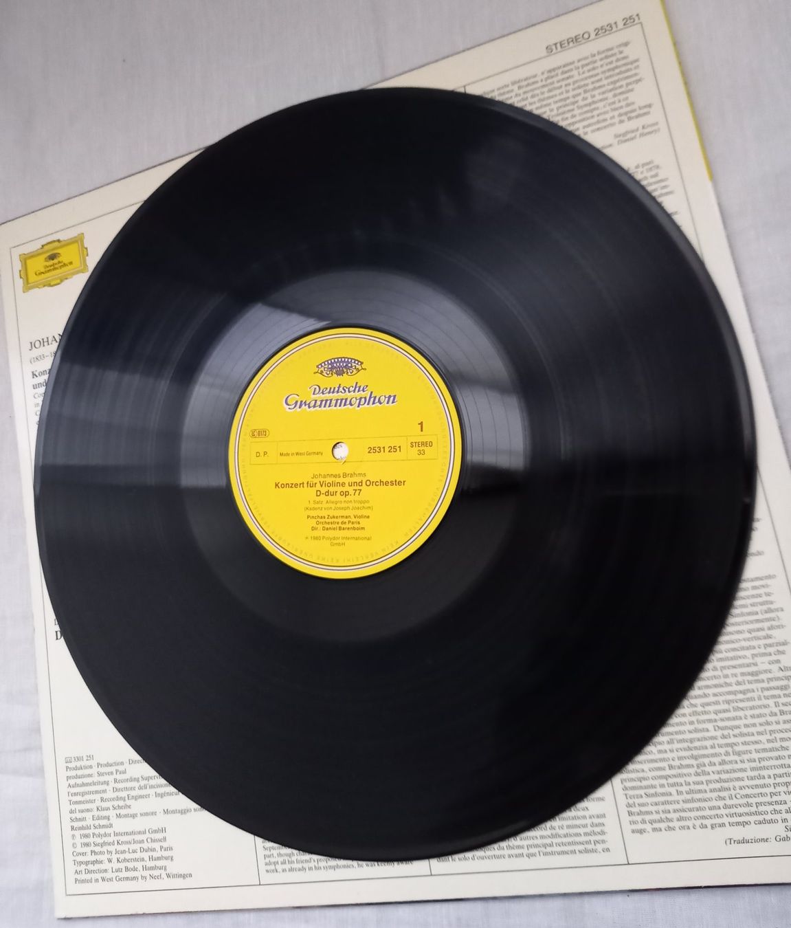 Vinyles: KLASSIK-LP "Johannes Brahms" – Neuf (Voir description) à Binningen par mar_2jlr 6