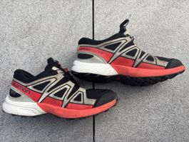 Wanderschuhe Tecking Salomon Speed Cross Waterproof Gr.35