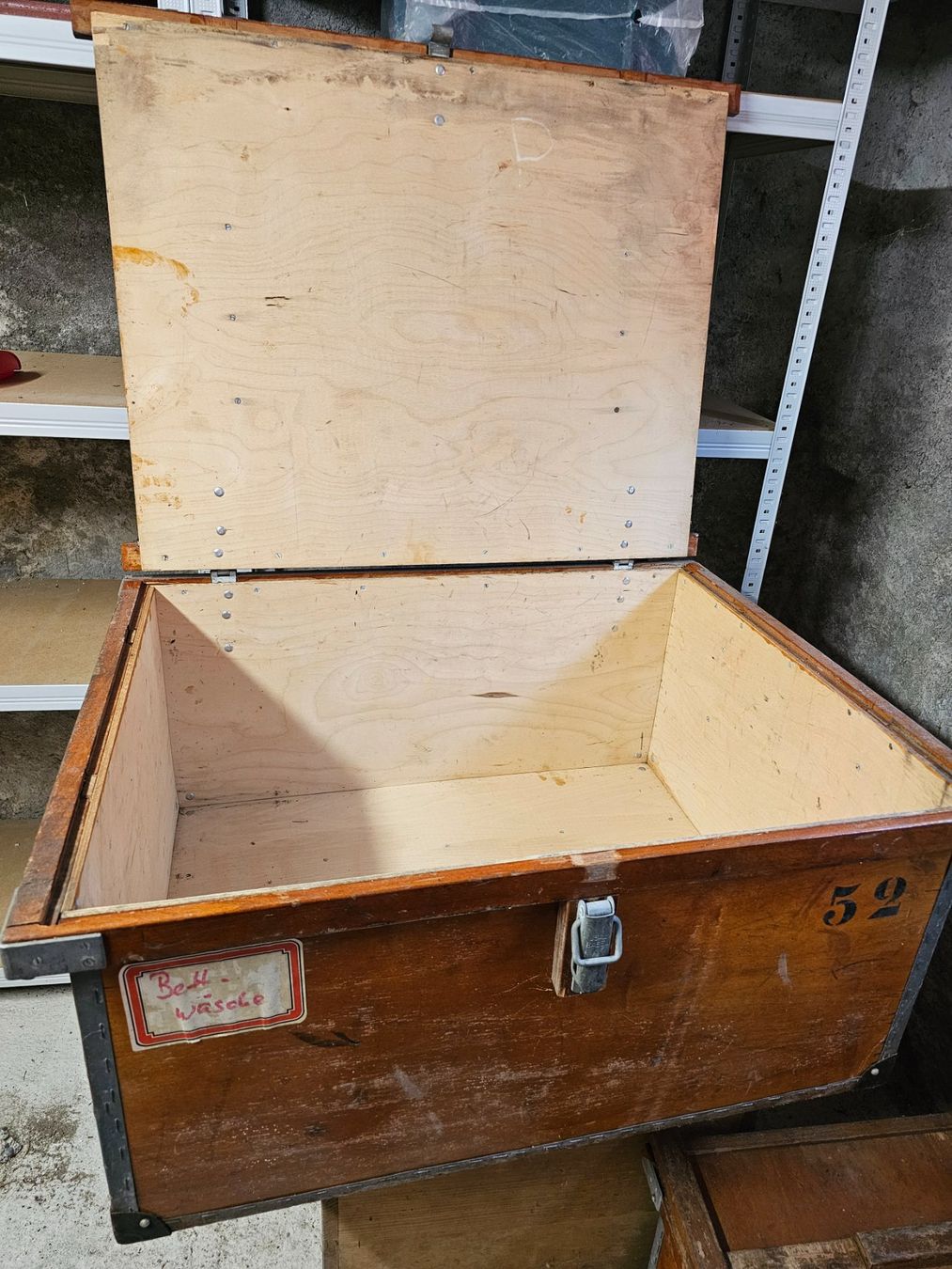 Transportkisten: 2 Alte PTT Kisten – Gebraucht aus Bigenthal von Westerngirl 3
