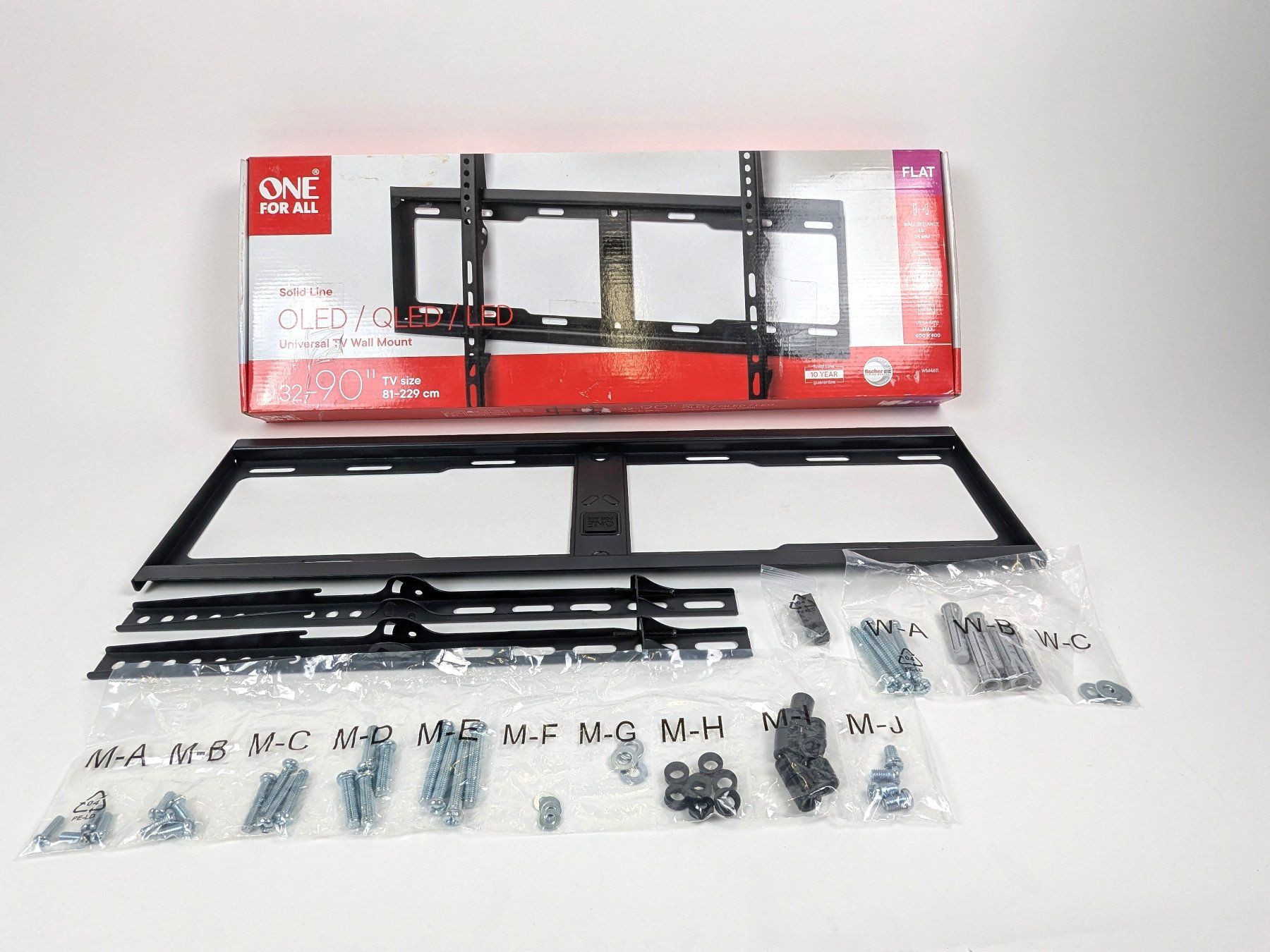 Supporti a parete: ONE FOR ALL  Solid WM4611  TV-Wandhalterung – Nuovo (secondo la descrizione) da Dintikon venduto da Restwert_Dintikon