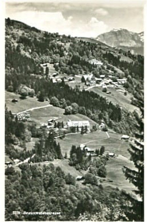 Ansichtskarten: Braunwaldterrasse – Gebraucht aus Ottikon b.Kemptth. von Neptun1974