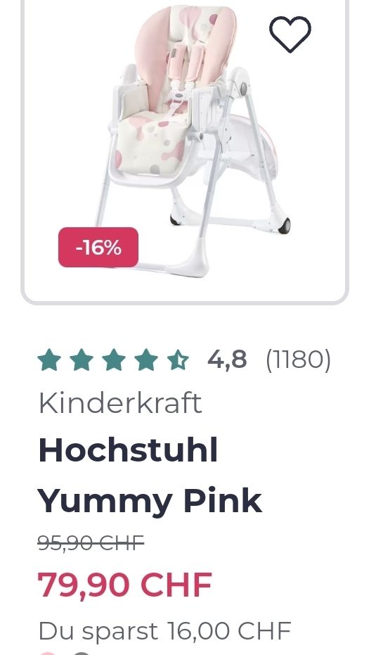 Seggioloni: Hochstuhl Kinderkraft – Usato da Winterthur venduto da Katyakaterina 3