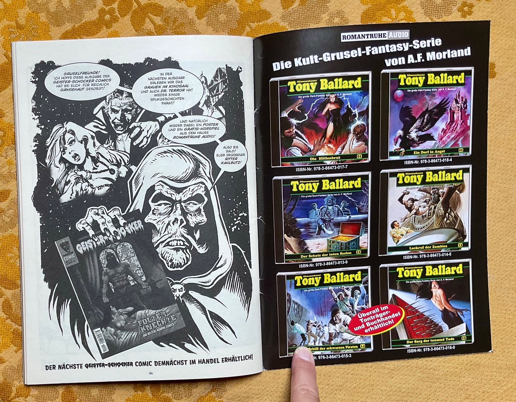 Fumetti: Geister-Schocker Heft Nr 6 von 2013 – Usato da Endingen venduto da nathan05 6