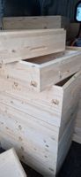 Holzkisten Naturholz Aufbewahrungskisten neu