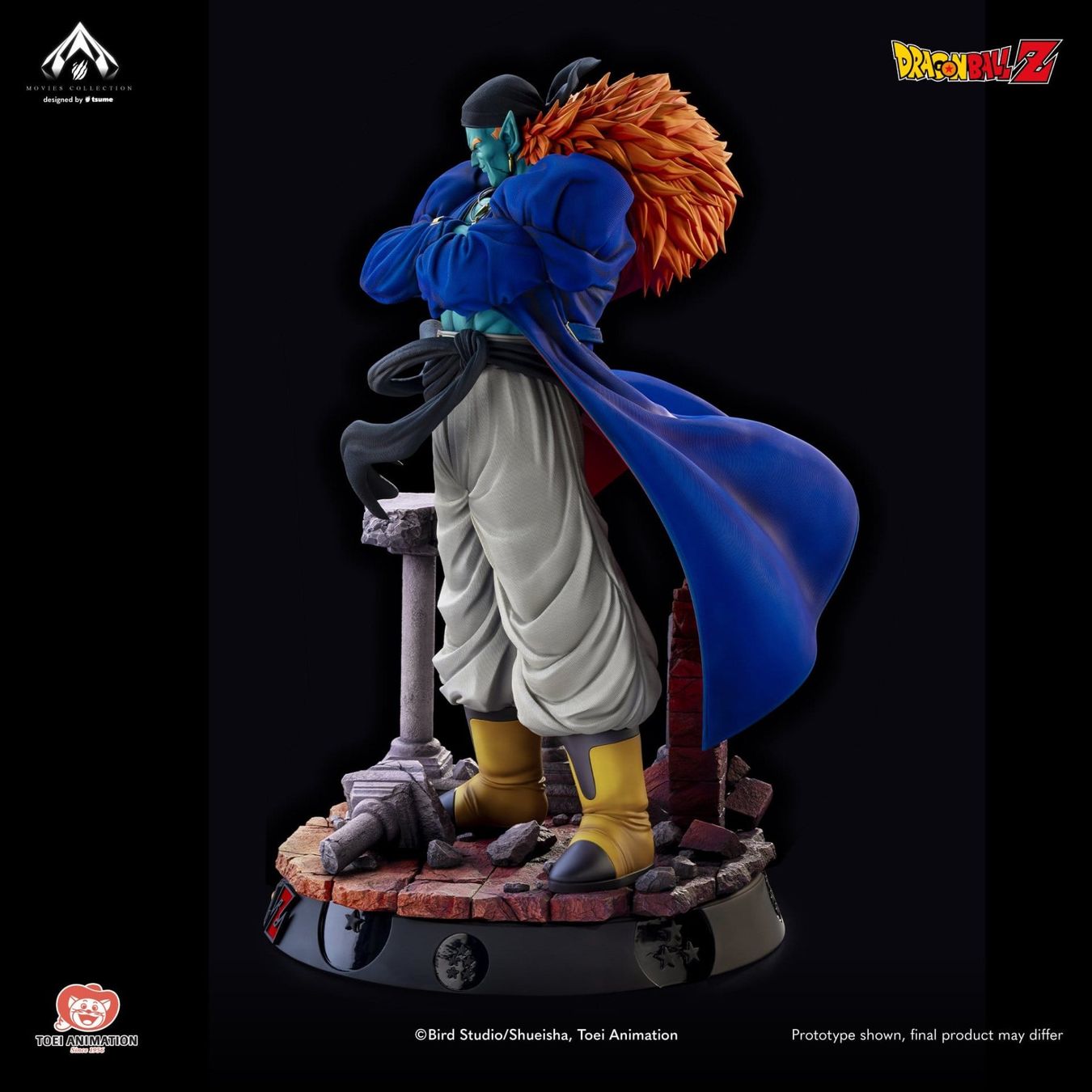 Dragon Ball Z 1/4 Bijutsu Bojack Movies Collection 63 cm (Neuf avec ...