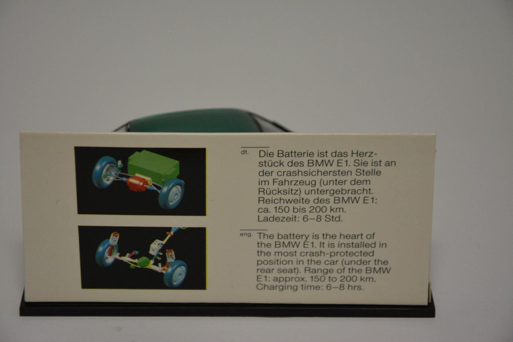 BMW Modellautos: BMW E1 2.Generation , Minichamps , 1:43 – Neu und originalverpackt aus Goldach von Feivel9 5