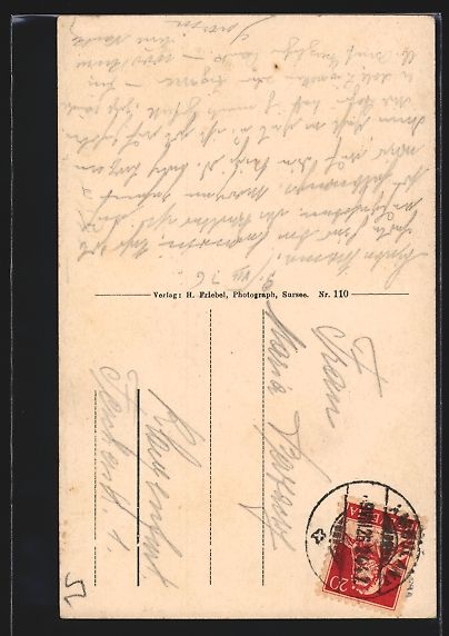 Cartoline postali: AK Sursee, Am Unteren Tor, 1926 – Usato da Berlin venduto da bartko-reher 1