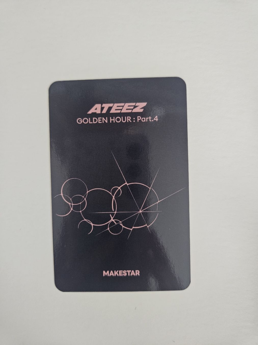 Sammelbilder & Trading cards: Ateez GH4 Makestar LD Seonghwa – Gebraucht aus Au ZH von Lattee01 1