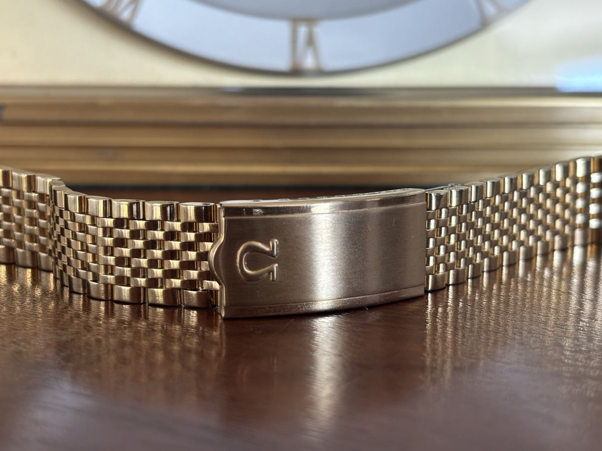 Omega Bracciali & Braccialetti: Armband Omega vergoldet 1502 BOR – Usato da Wil SG venduto da Kaisermanoever