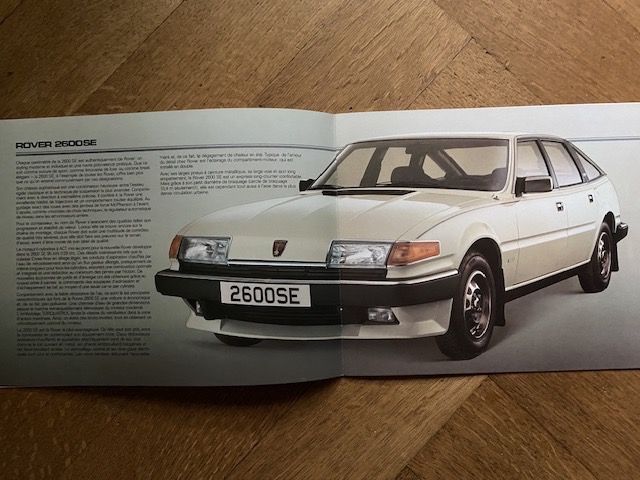 76sdv001 Rover Sd1 3500 Vitesse Targa Red