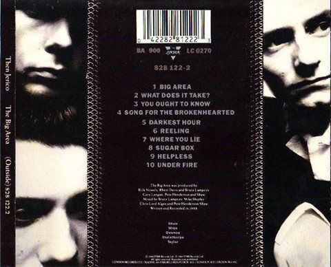 CD: THEN JERICO (CD) The Big Area – Usato da Zürich venduto da Tarafo5 1