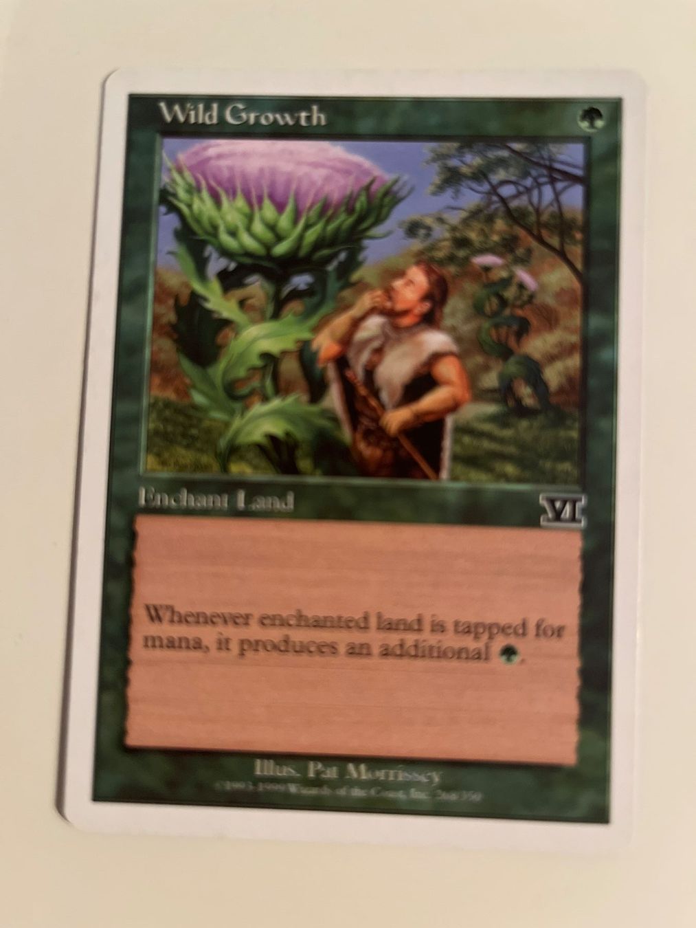 Magic The Gathering Carte collezionabili: 1 x Wild Growth - Magic: The Gathering - MtG – Usato da Kriens venduto da Shadi1980