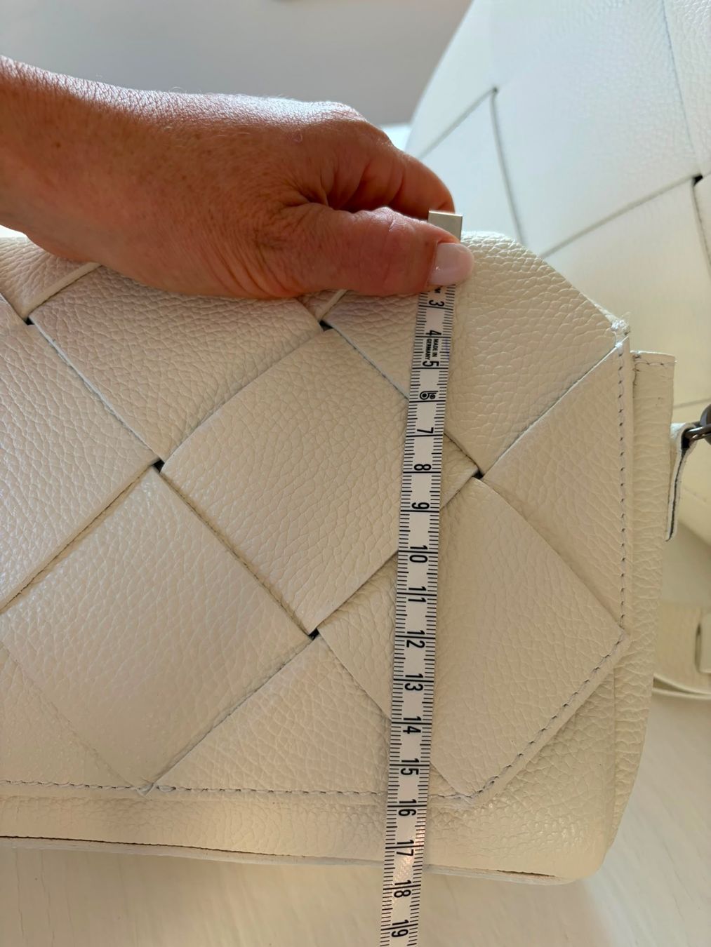 Taschen für Damen: Borsa intrecciata in morbida pelle – Gebraucht aus Rancate von FiorAngela011 4